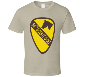 Army - 34th Scout Dog Platoon  wo Txt Classic T Shirt