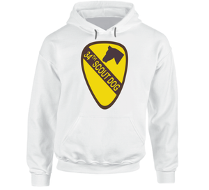 Army - 34th Scout Dog Platoon  wo Txt Hoodie