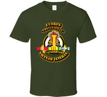 Load image into Gallery viewer, DUI - I Corps with SVC Ribbon Classic T Shirt
