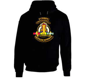 DUI - I Corps with SVC Ribbon Hoodie
