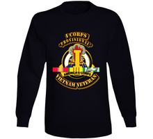 Load image into Gallery viewer, DUI - I Corps with SVC Ribbon Long Sleeve
