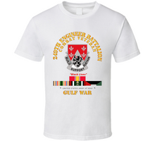 Load image into Gallery viewer, Army - 249th Engineer Battalion - Gulf War w SVC V1 Classic T Shirt
