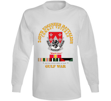 Load image into Gallery viewer, Army - 249th Engineer Battalion - Gulf War w SVC Long Sleeve
