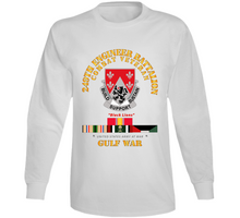 Load image into Gallery viewer, Army - 249th Engineer Battalion - Gulf War w SVC V1 Long Sleeve
