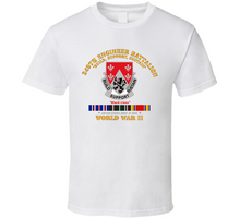 Load image into Gallery viewer, Army - 249th Engineer Battalion - WWII w EU SVC Classic T Shirt
