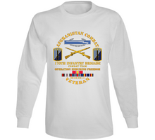 Load image into Gallery viewer, Army - Afghanistan Vet w 170th Inf Bde - OEF 2010 Long Sleeve
