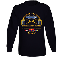 Load image into Gallery viewer, Army - Afghanistan Vet w 170th Inf Bde - OEF 2010 Long Sleeve

