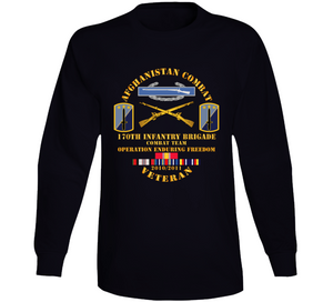 Army - Afghanistan Vet w 170th Inf Bde - OEF 2010 V1 Long Sleeve