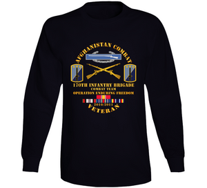 Army - Afghanistan Vet w 170th Inf Bde - OEF 2010 Long Sleeve
