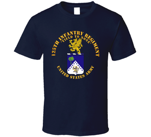 Army - COA - 125th Infantry Regiment - Yield to None Classic T Shirt