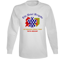 Load image into Gallery viewer, Army - 1st Bde Combat Tm - Devils Brigade - 1st Infantry Div Long Sleeve
