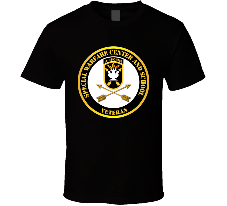 SOF - JFK Special Warfare Center - School SSI - Veteran V1 Classic T Shirt