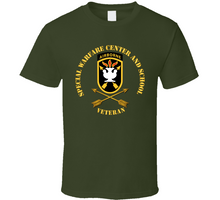 Load image into Gallery viewer, SOF - JFK Special Warfare Center - School SSI w Branch - Veteran wo Backgrnd V1 Classic T Shirt
