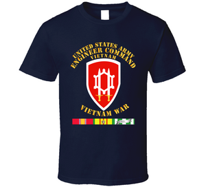 Army - US Army Eng Cmd Vietnam - Vietnam War  w SVC Classic T Shirt