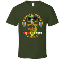 Load image into Gallery viewer, Army - Vietnam Combat Veteran - F Troop 4th Cav Hunt Kill w SVC V1 Classic T Shirt
