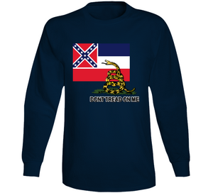 Flag - Mississippi w Dont Tread on Me Long Sleeve