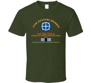 Army - 35th Infantry Div - Katrina Disaster Relief  w HSM SVC Classic T Shirt
