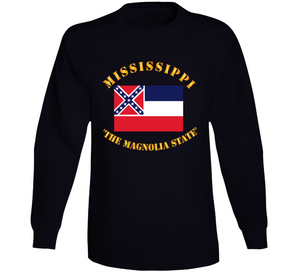Flag - Mississippi - The Magnolia State Long Sleeve