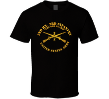 Load image into Gallery viewer, Army - 2nd Bn 3rd Infantry Regt - The Old Guard - Infantry Br V1 Classic T Shirt

