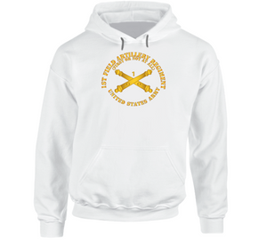 Army - 1st Field Artillery Regt - First or Not At All - Artillery Br V1 Hoodie