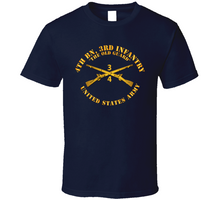 Load image into Gallery viewer, Army - 4th Bn 3rd Infantry Regt - The Old Guard - Infantry Br Classic T Shirt
