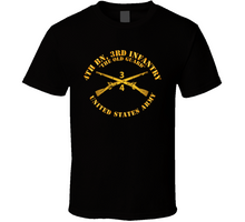Load image into Gallery viewer, Army - 4th Bn 3rd Infantry Regt - The Old Guard - Infantry Br Classic T Shirt
