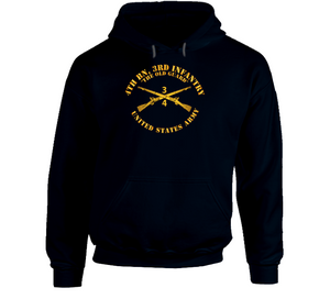 Army - 4th Bn 3rd Infantry Regt - The Old Guard - Infantry Br Hoodie