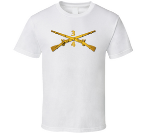 Army - 4th Bn - 3rd Infantry Regiment Branch wo Txt Classic T Shirt