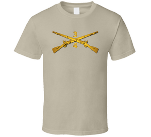 Army - 4th Bn - 3rd Infantry Regiment Branch wo Txt Classic T Shirt