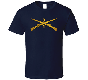 Army - 1st Bn - 3rd Infantry Regiment Branch wo Txt Classic T Shirt