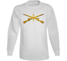 Load image into Gallery viewer, Army - 1st Bn - 3rd Infantry Regiment Branch wo Txt Long Sleeve
