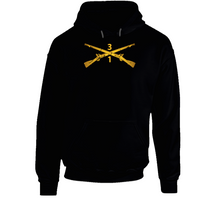 Load image into Gallery viewer, Army - 1st Bn - 3rd Infantry Regiment Branch wo Txt Hoodie
