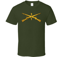 Load image into Gallery viewer, Army - 1st Bn - 3rd Infantry Regiment Branch wo Txt Classic T Shirt
