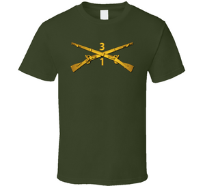 Army - 1st Bn - 3rd Infantry Regiment Branch wo Txt V1 Classic T Shirt