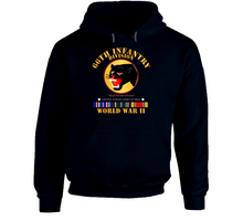 Load image into Gallery viewer, Army - 66th Infantry Division - Black Panther Division - WWII w EU SVC Hoodie
