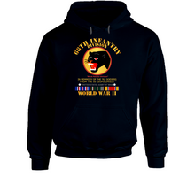Load image into Gallery viewer, Army - 66th Infantry Div - Black Panther Div - WWII w SS Leopoldville w EU SVC V1 Hoodie
