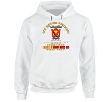 Load image into Gallery viewer, Usmc - 4th Marine Regiment - Battle Of Corregidor - Wwii W Pac Svc Hoodie
