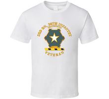 Load image into Gallery viewer, Army - 3rd Bn 36th Infantry DUI - Bayonets - Veteran Classic T Shirt
