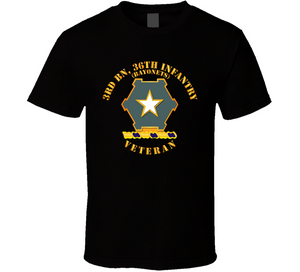 Army - 3rd Bn 36th Infantry DUI - Bayonets - Veteran Classic T Shirt