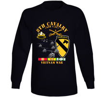 Load image into Gallery viewer, Army - 8th Cavalry (Air Cav) - 1st  Cav Division w SVC Long Sleeve
