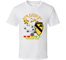 Load image into Gallery viewer, Army - 9th Cavalry (Air Cav) - 1st  Cav Division w SVC Classic T Shirt
