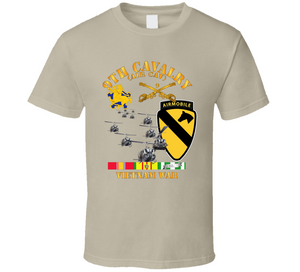 Army - 9th Cavalry (Air Cav) - 1st  Cav Division w SVC Classic T Shirt