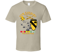 Load image into Gallery viewer, Army - 9th Cavalry (Air Cav) - 1st  Cav Division w SVC V1 Classic T Shirt
