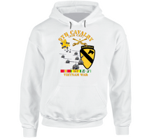 Load image into Gallery viewer, Army - 9th Cavalry (Air Cav) - 1st  Cav Division w SVC V1 Hoodie
