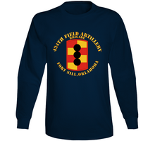 Load image into Gallery viewer, Army - 434th Field Artillery Brigade w SSI - Fort Kill OK Long Sleeve

