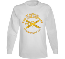 Load image into Gallery viewer, Army - SVC Btry 1st Bn 83rd Field Artillery Regt - w Arty Branch V1 Long Sleeve
