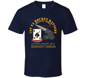 Army - 1st FA Rocket Battery (HJ) - 72nd FA GP - Kitzingen Ge w  HJ Wpn Classic T Shirt