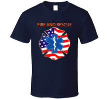 Load image into Gallery viewer, Fire and Rescue Classic T Shirt
