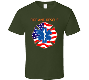 Fire and Rescue Classic T Shirt
