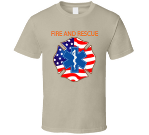 Fire and Rescue Classic T Shirt